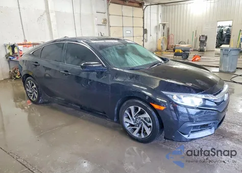 2018 Honda Civic Ex z USA, uszkodzony, nr VIN 2HGFC2F77JH604208